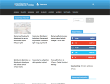 Tablet Screenshot of gazianteprehber.com